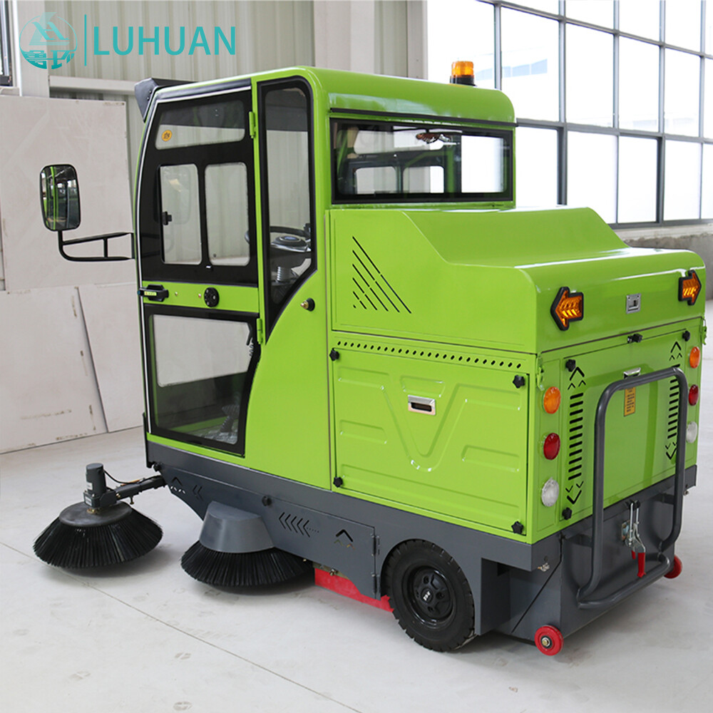 Электрическая подметальная машина закрытого типа