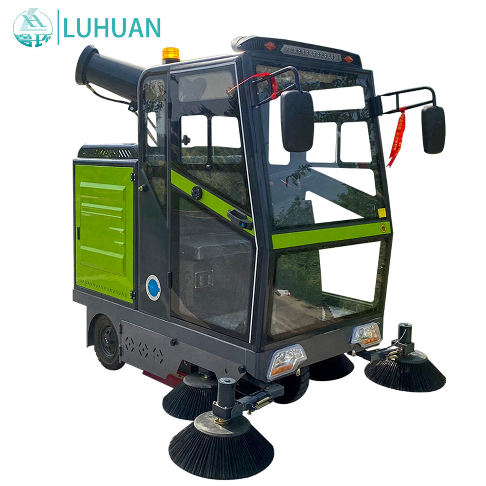 Электрическая подметальная машина закрытого типа