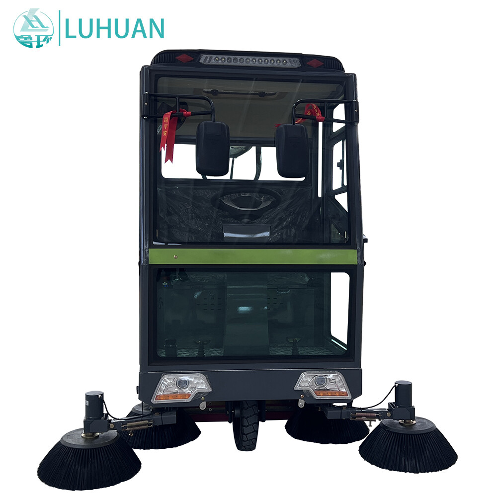 Электрическая подметальная машина закрытого типа