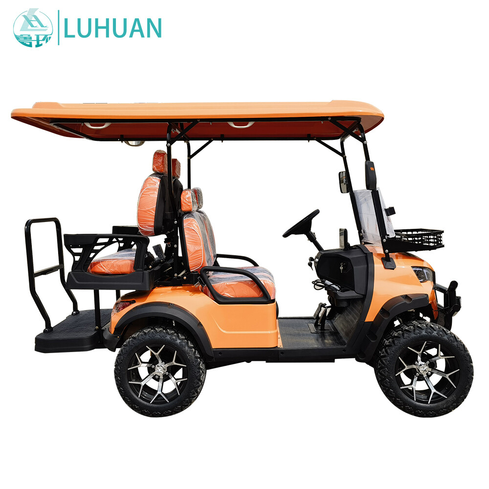 Электрический гольф-кар, 4-местный автомобиль-ресепшн