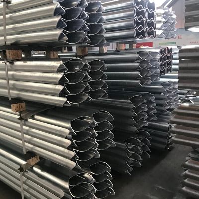 Postes electricos galvanizados