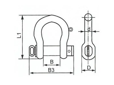 浮标卸扣（B型）