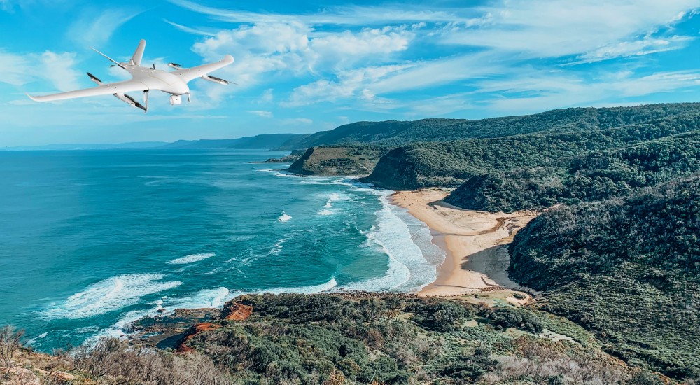 Long Range VTOL UAV-Blueflyplus