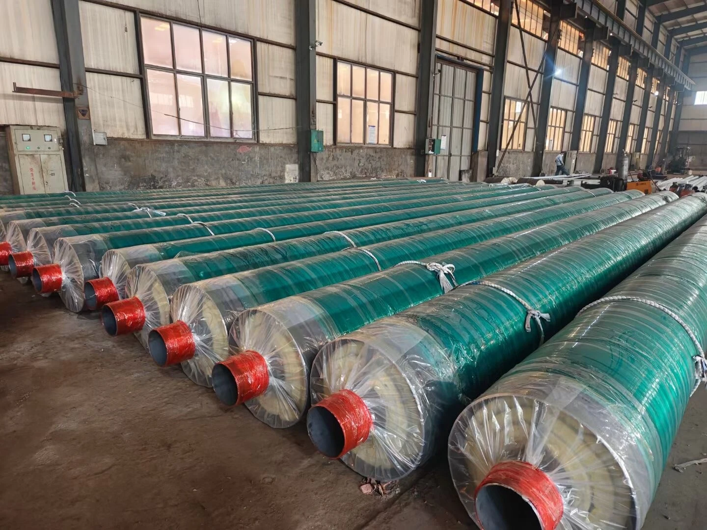 Open-air insulation pipe