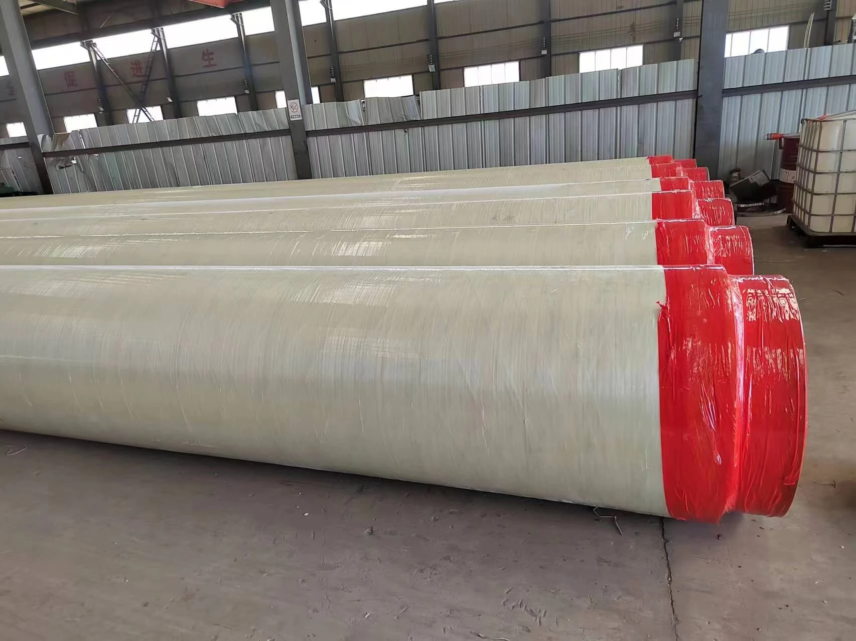 Open-air insulation pipe