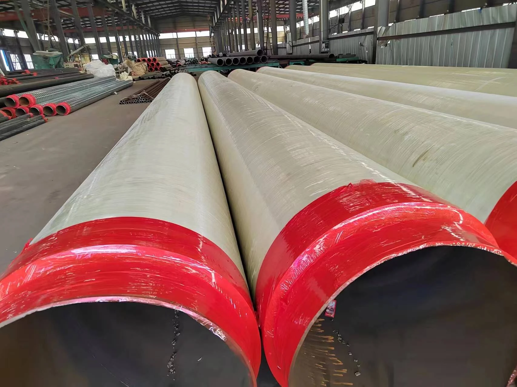 Open-air insulation pipe