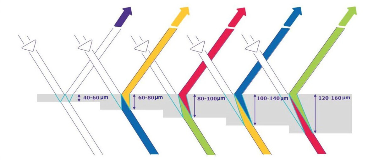 The color principle of pearl powder