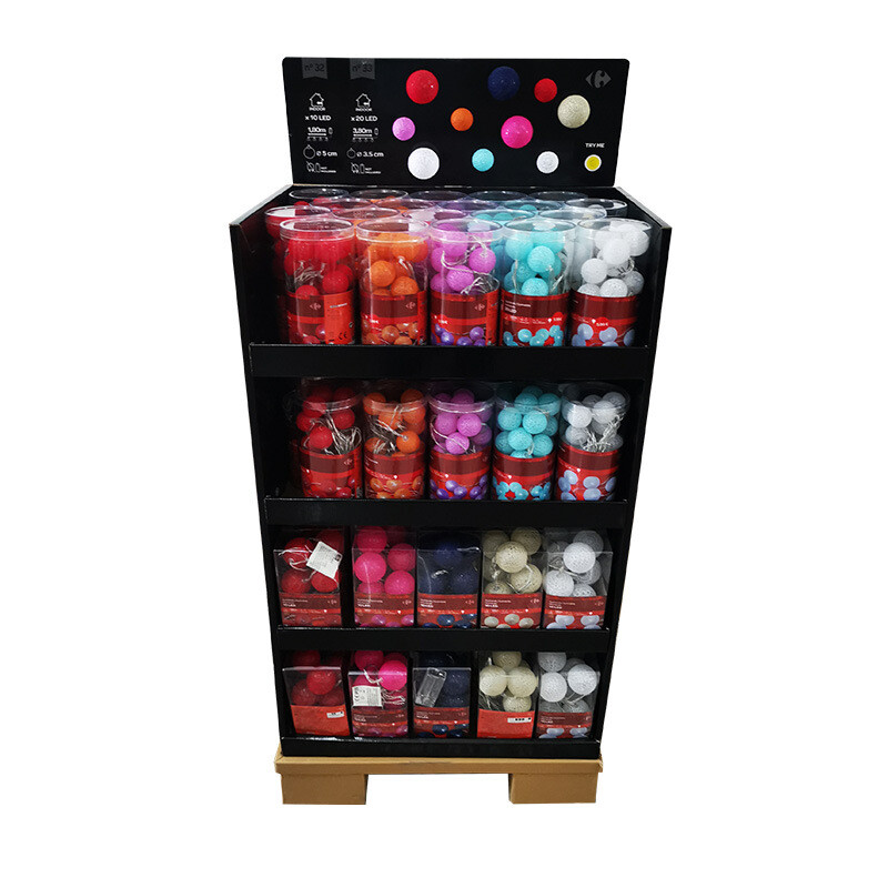 瓦楞紙板落地陳列架