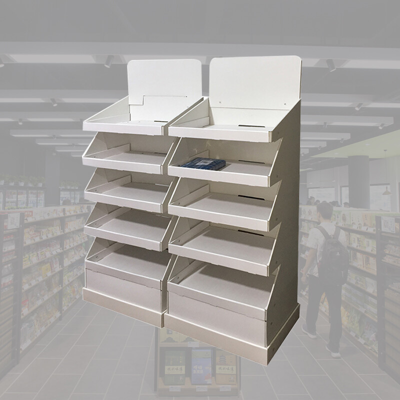 瓦楞紙板落地陳列架