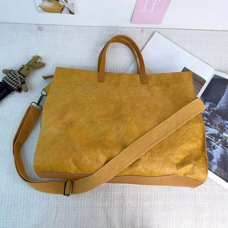 Kraft paper tote bag