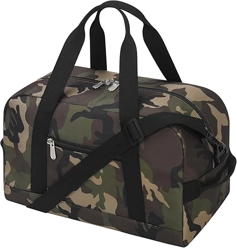 Small Gym Bag 14 inch lightweight Carry On Mini Duffel Bag for Travel Sport
