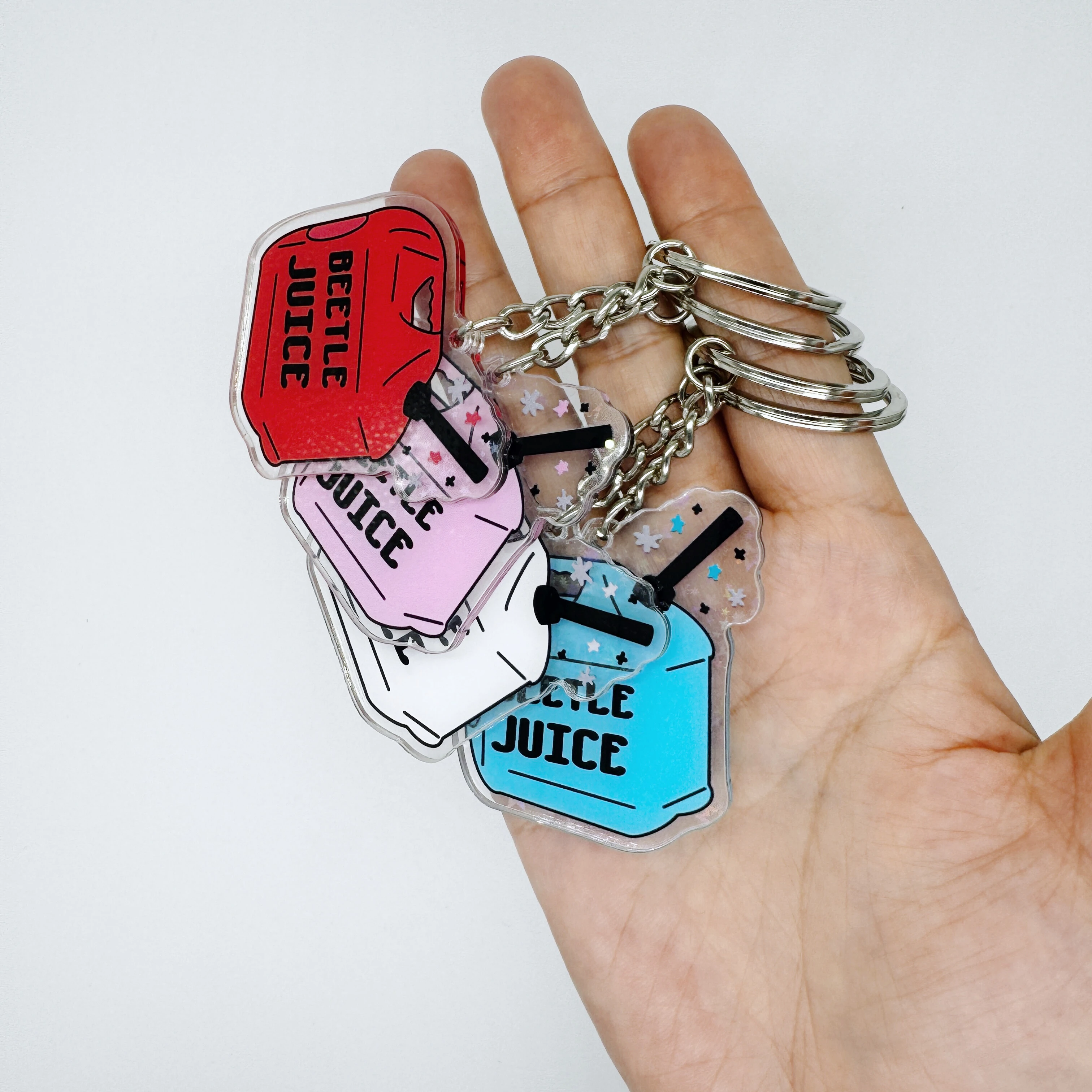 Wholesale Manufacture Acrylic Keychain Custom Printed Acrylic Charms