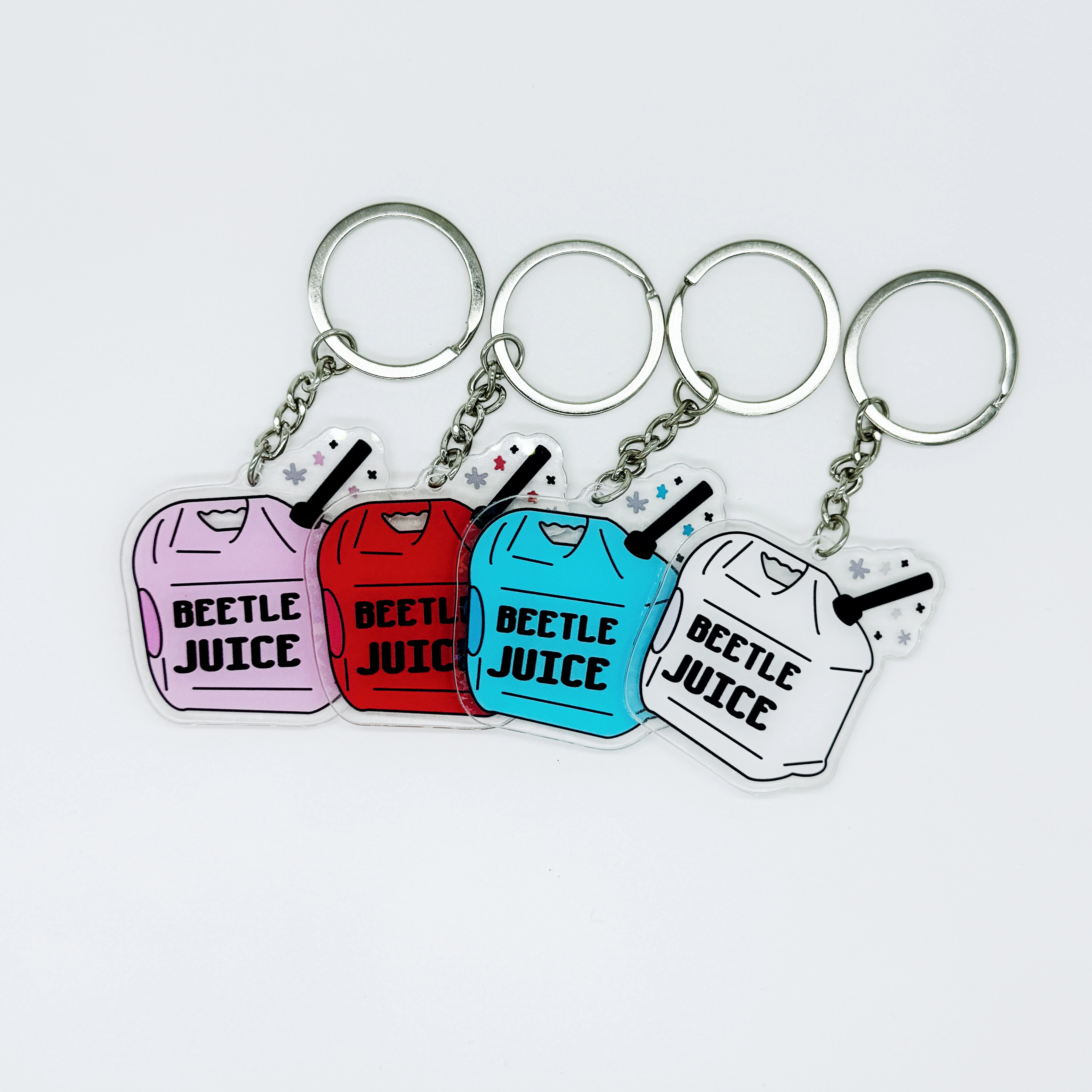 Wholesale Manufacture Acrylic Keychain Custom Printed Acrylic Charms