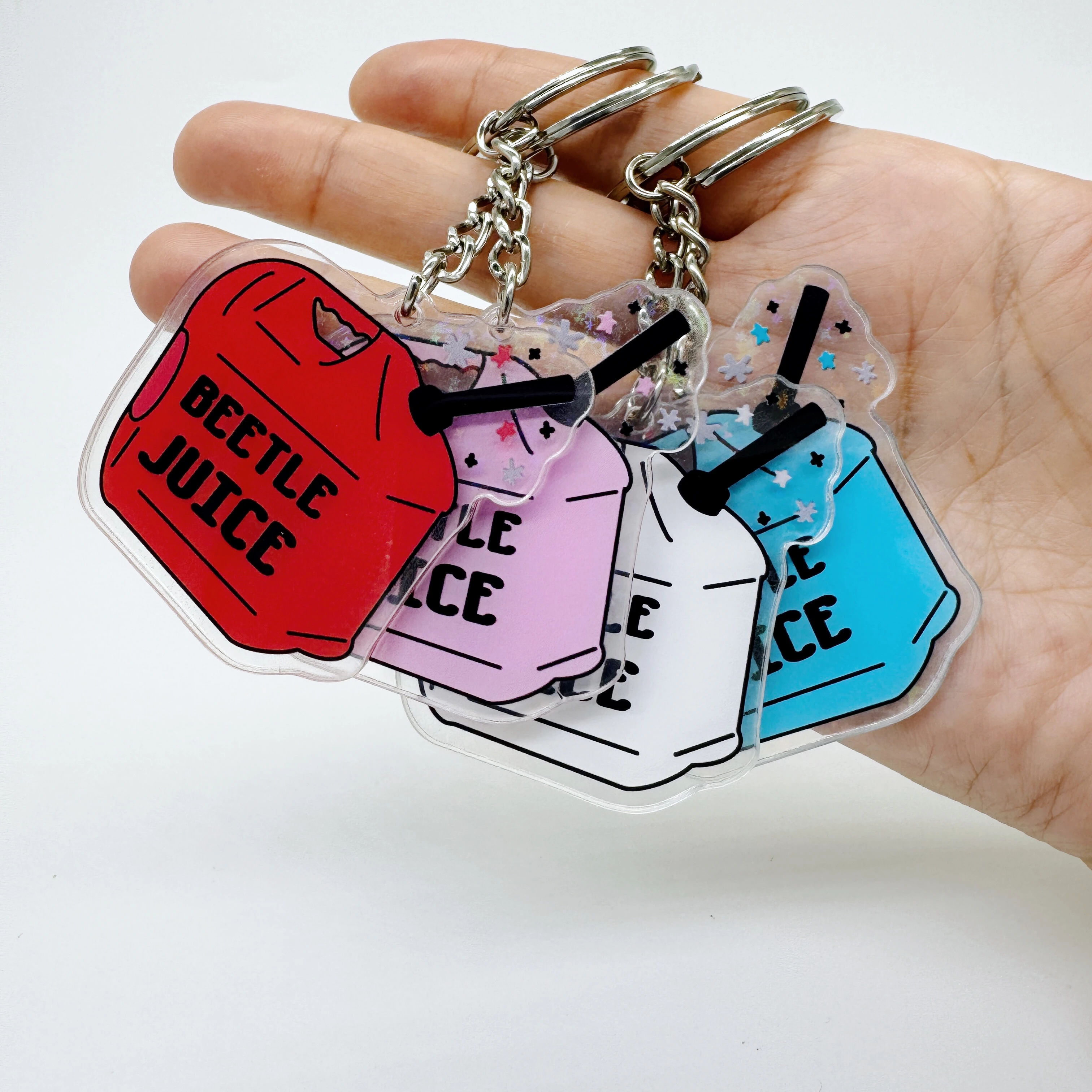 Wholesale Manufacture Acrylic Keychain Custom Printed Acrylic Charms