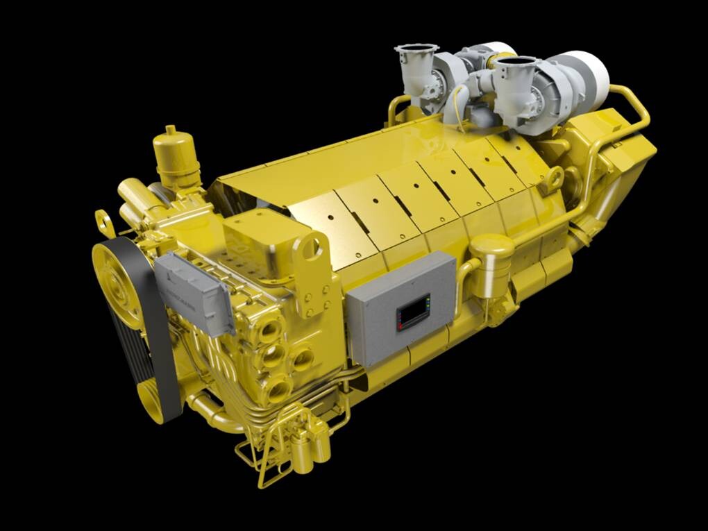 Дизельный двигатель 12В175 1097кВт