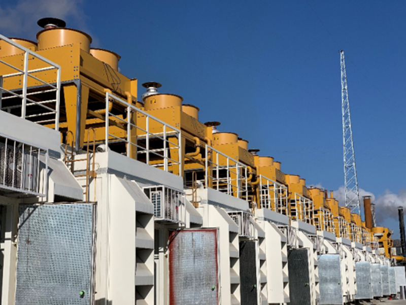 Генератор угольной шахты мощностью 1000 кВт