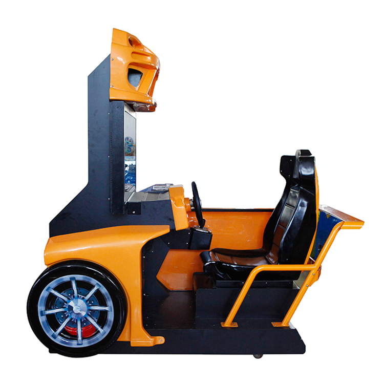 Racing simulator cockpit driving equipment coins operated arcade racing ...