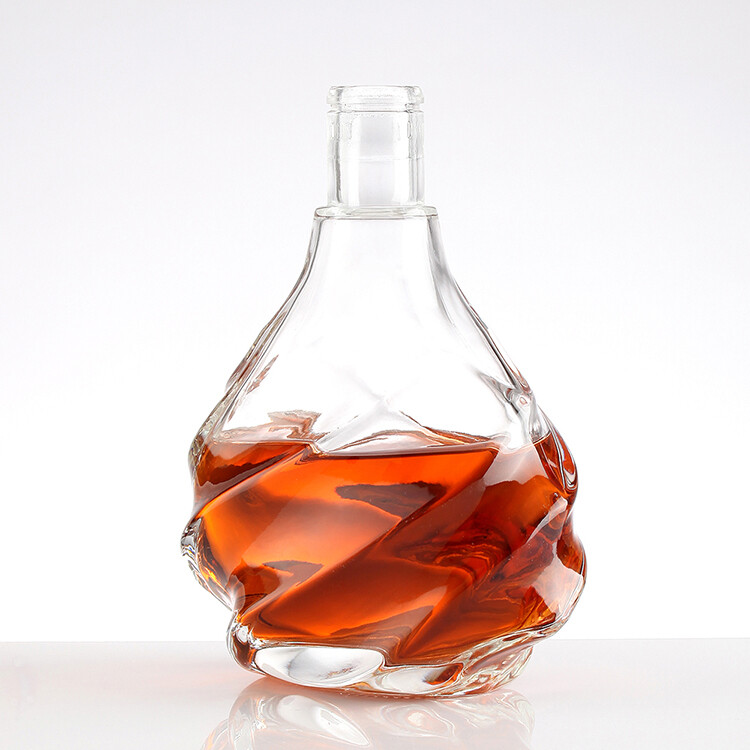 Botellas De Vidrio Elegantes Para Alcohol