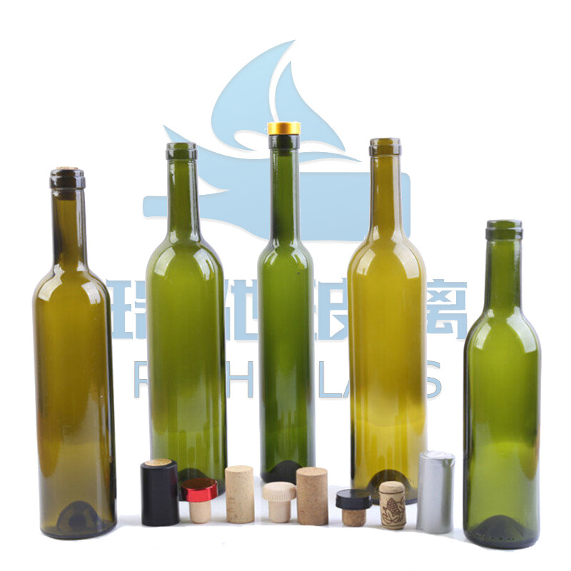 Botella de copa de vino