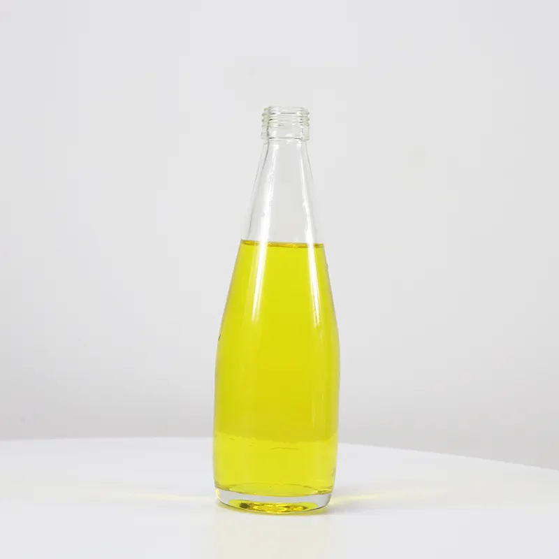 Botella de bebidas carbonatadas con tapa de corona, venta al por mayor, 200 ml y 280 ml