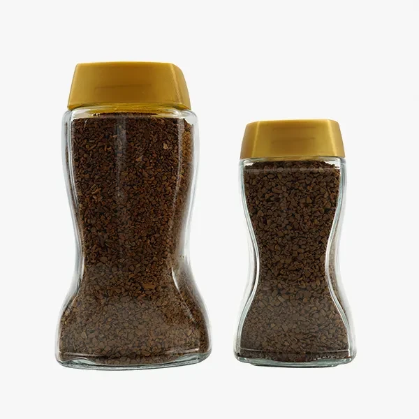 Tarros de Café de Cristal de Lujo 420ml 850ml con Tapa