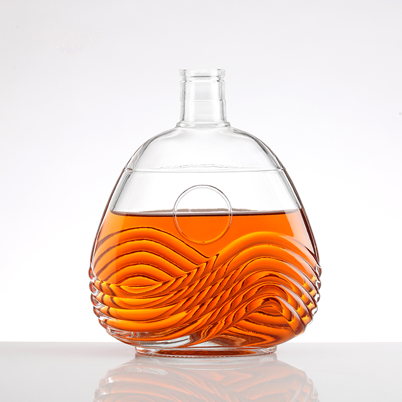 750ml botella de vidrio XO