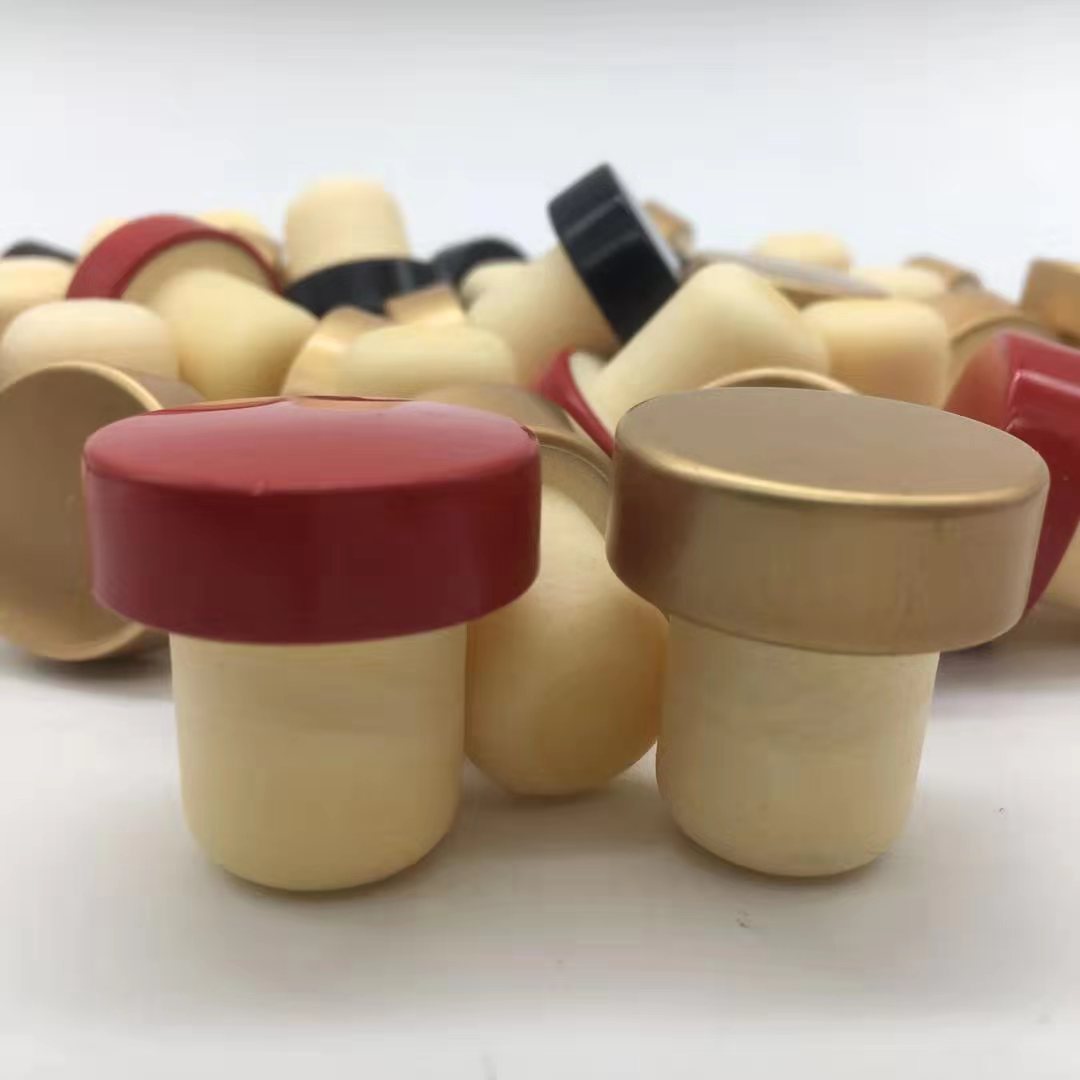 Tapón de madera para tapas de vodka y cierres de botellas