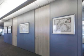 Double-sided hanging wall series