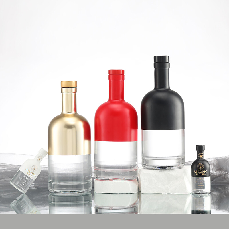 Круглая бутылка джина