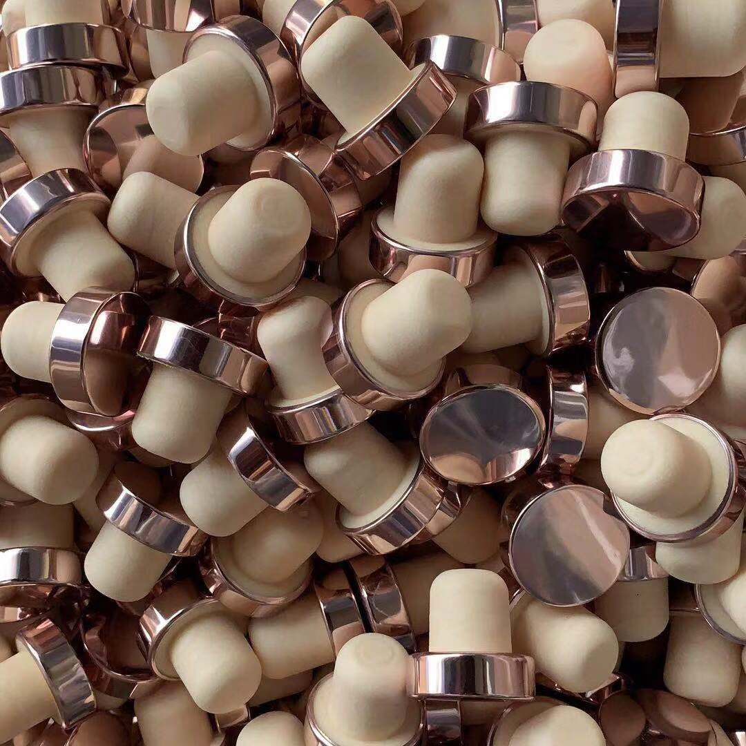 Пробковая пробка T-образной формы с индивидуальным рисунком 