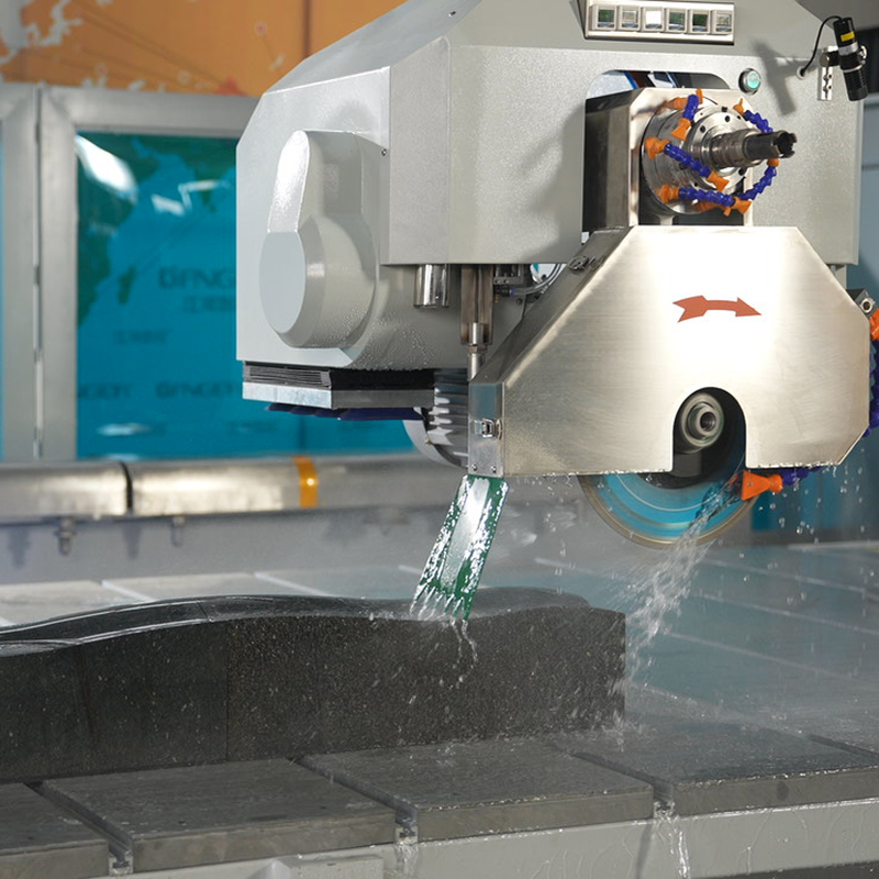 5 Axis Bridge Saw GQ-3220DST (5+1, with ATC)