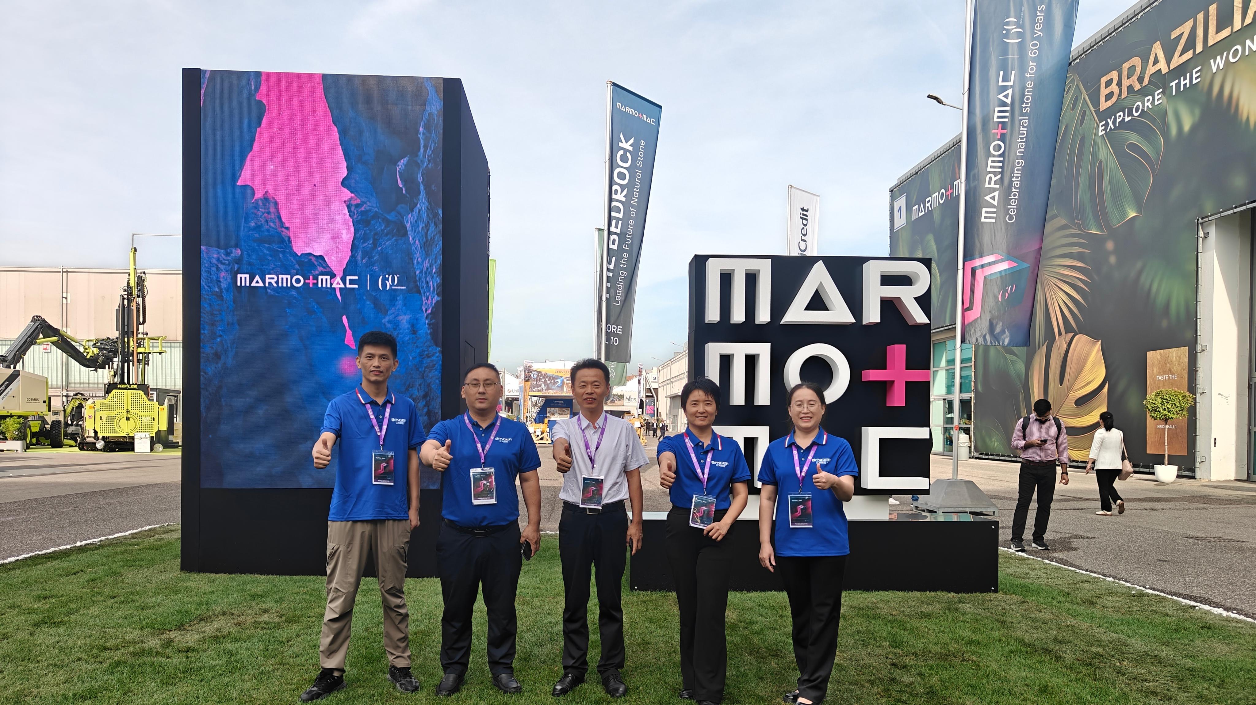 Marmomac 2026, день 3: наша команда ждёт посетителей в павильоне 8, стенд L5