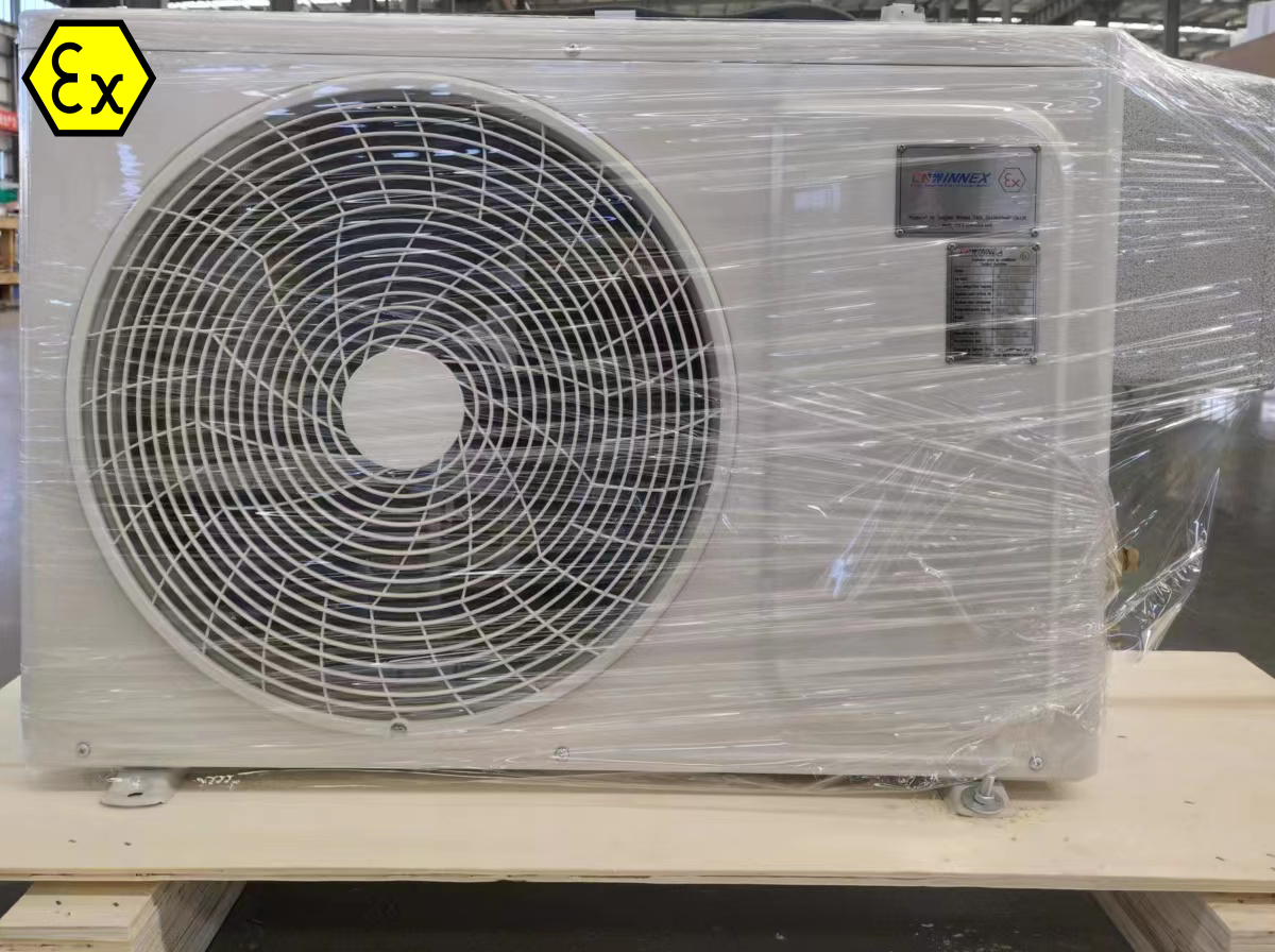 2HP Atex Certified Zone 2 Explosion Proof Wall Mounted Air Conditioner Delivered to Client 2HP Atex Certified Zone 2 Explosion Proof Wall Mounted Air Conditioner Delivered to Client