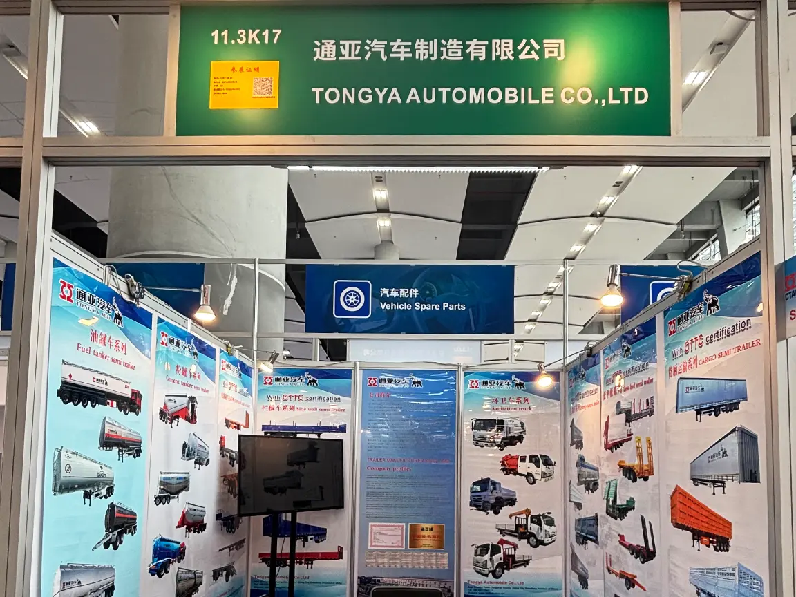 El stand 11.3K17 está listo: Tongya Automobile recibe a los compradores en la 140.ª Feria de Cantón
