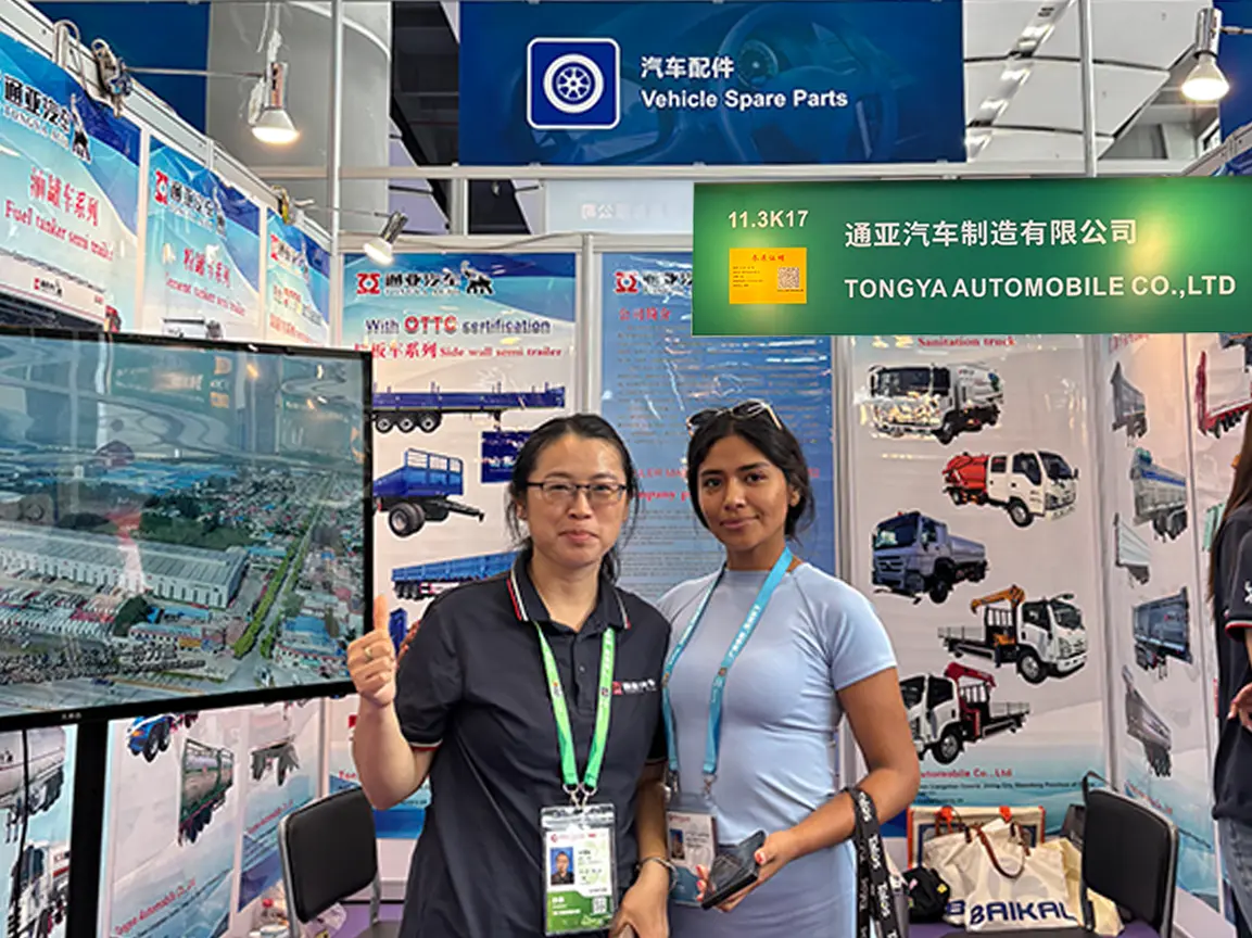 Último día de la Fase 1: Tongya Automobile recibe a los visitantes en el stand 11.3K17 de la 140.ª Feria de Cantón