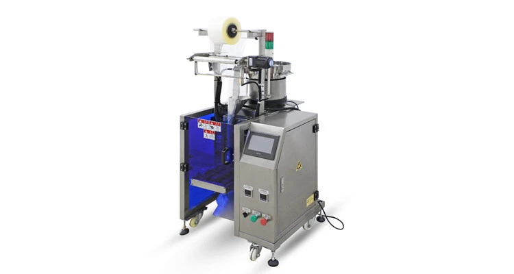 Single tray screw packaging machine