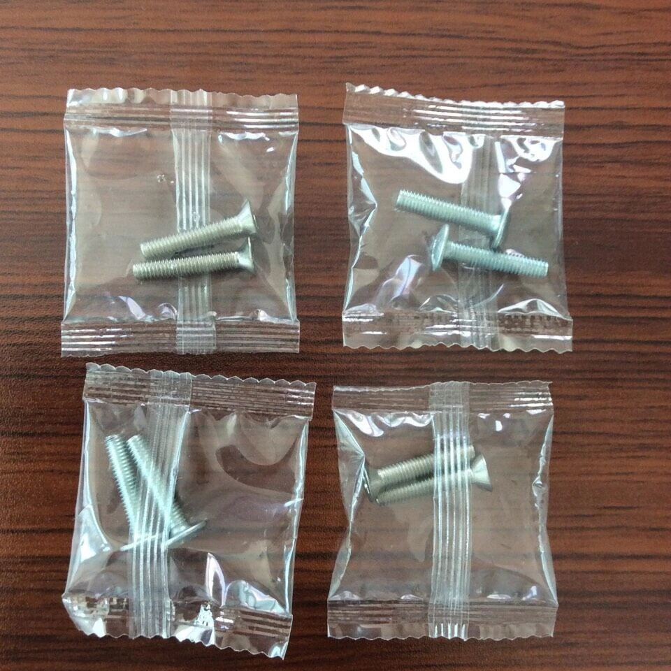 Single tray screw packaging machine