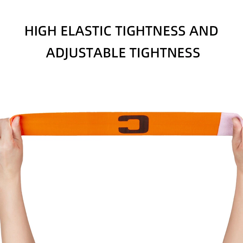 Wholesale Price Captain's Armband Children Adults Group Training Aids Leader Sleeve Badge Football Basketball Training Equipment