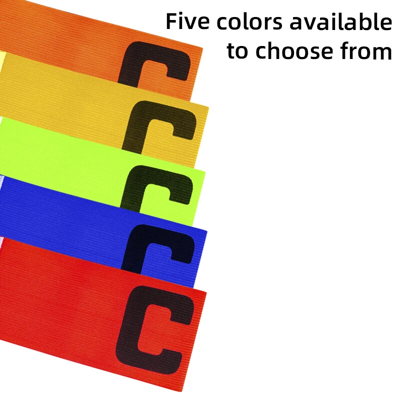 Wholesale Price Captain's Armband Children Adults Group Training Aids Leader Sleeve Badge Football Basketball Training Equipment
