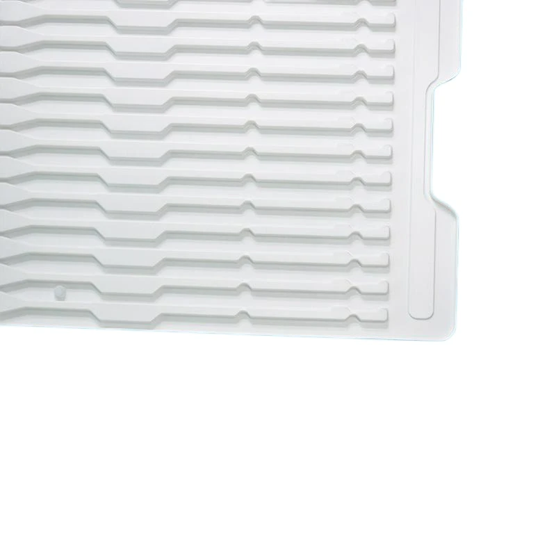Custom Made White Polystyrene Vacuum Formed Plastic Tray for Electronics Product Packaging