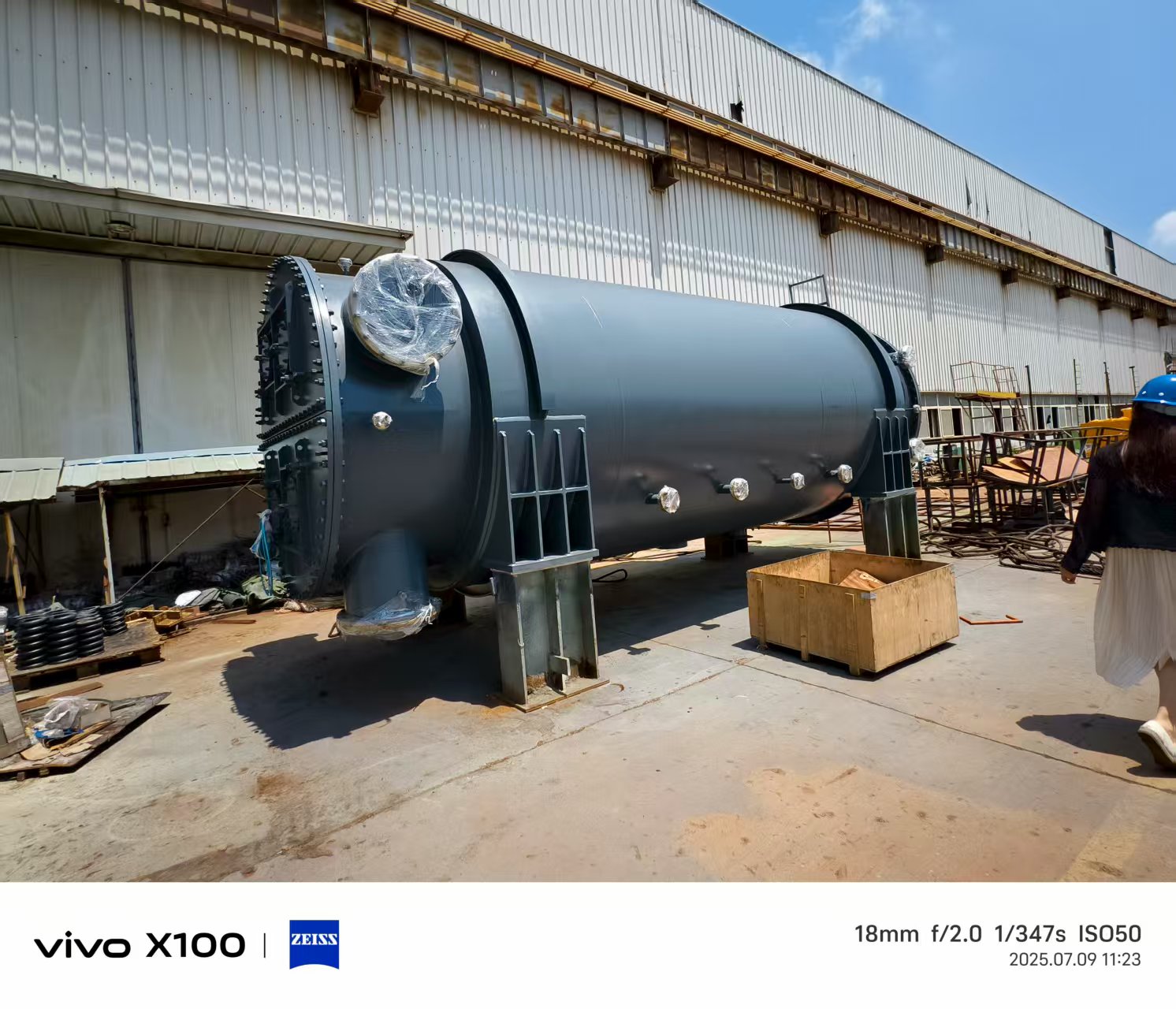 Паровой конденсатор | Кожухотрубный конденсатор для электростанций и промышленности