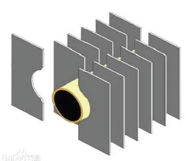 Экономайзер с оребренной трубкой H-типа