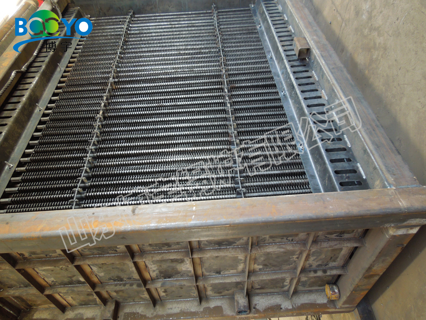 Экономайзер с оребренной трубкой H-типа