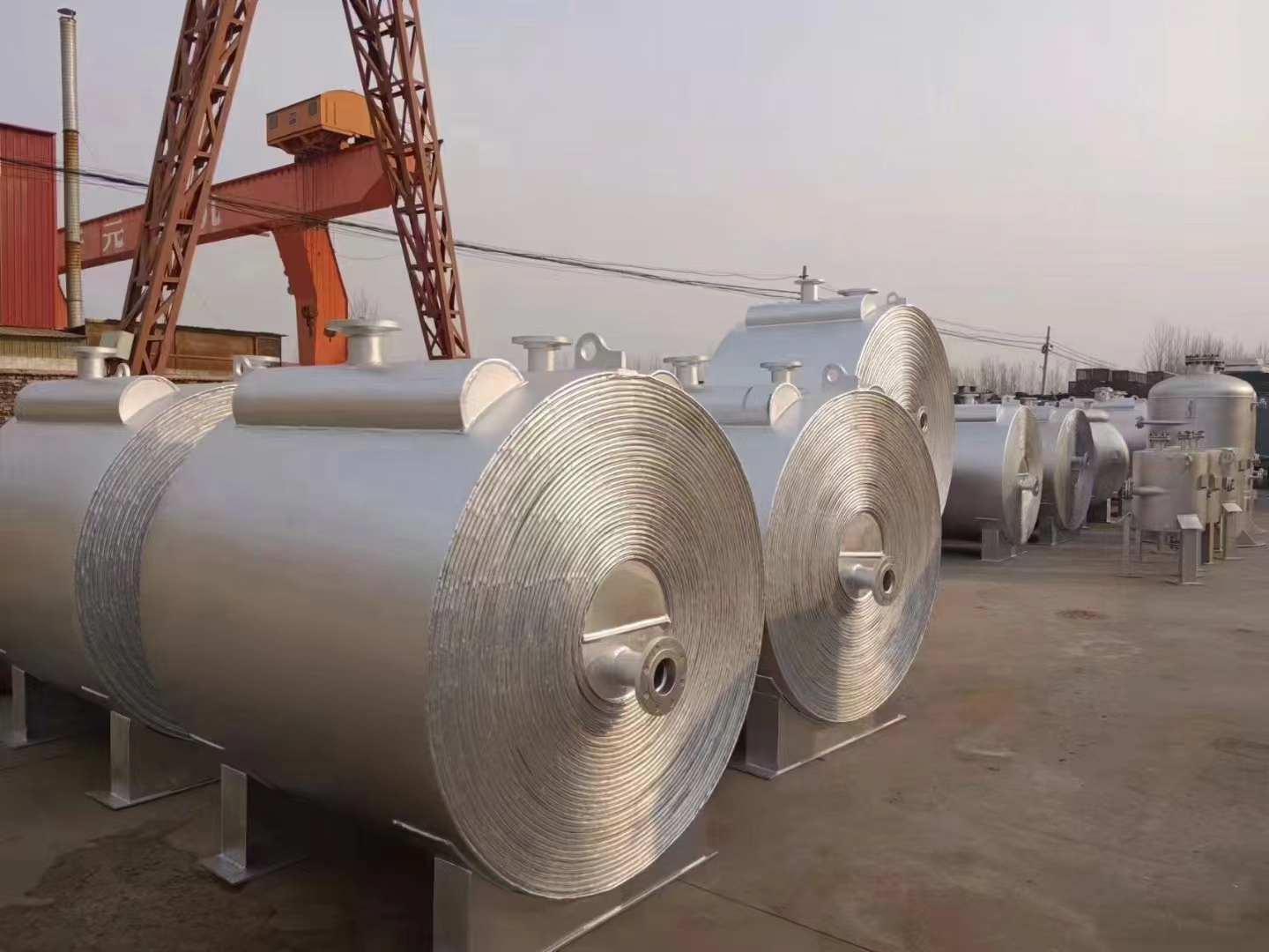 Спиральный пластинчатый теплообменник