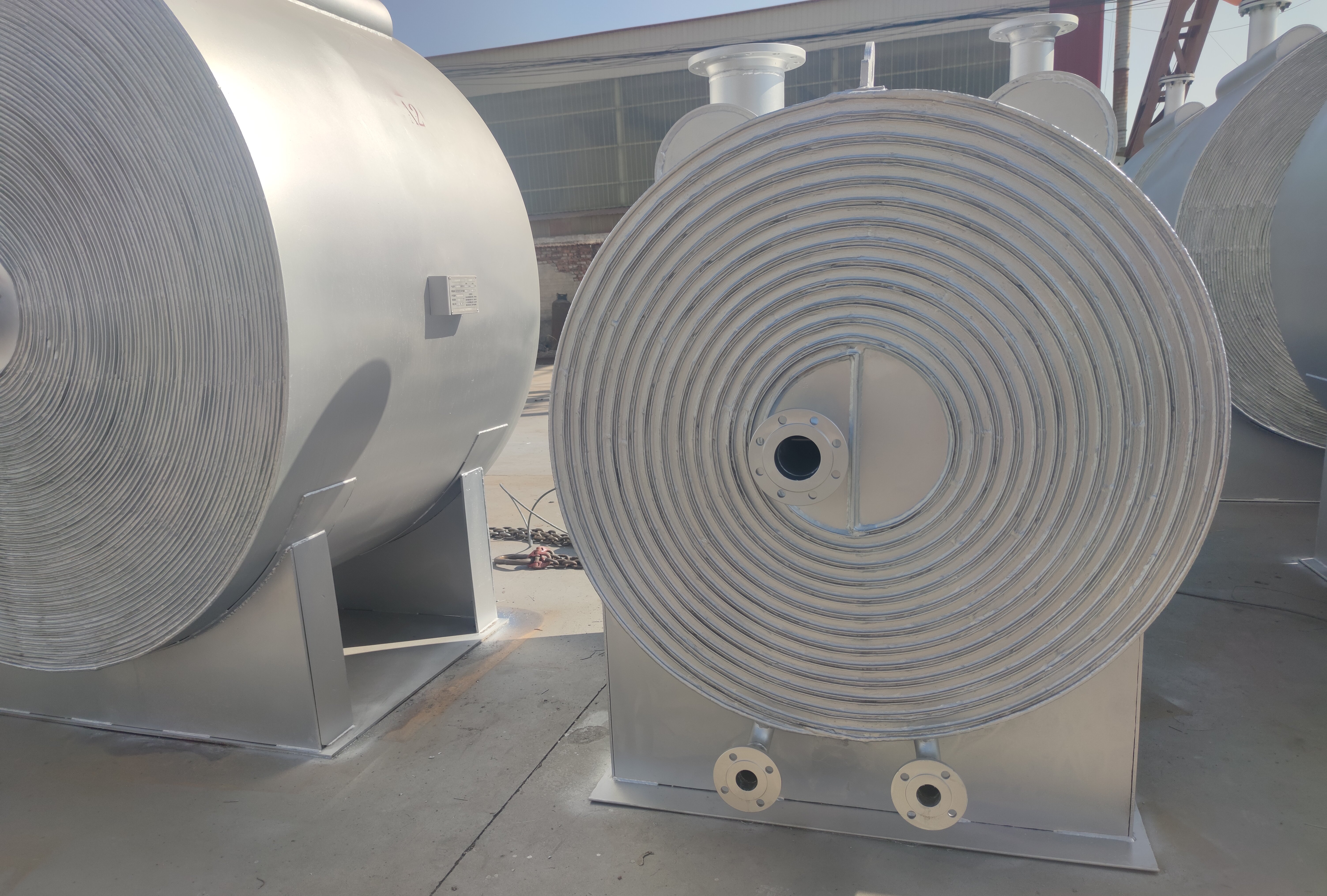 Спиральный пластинчатый теплообменник