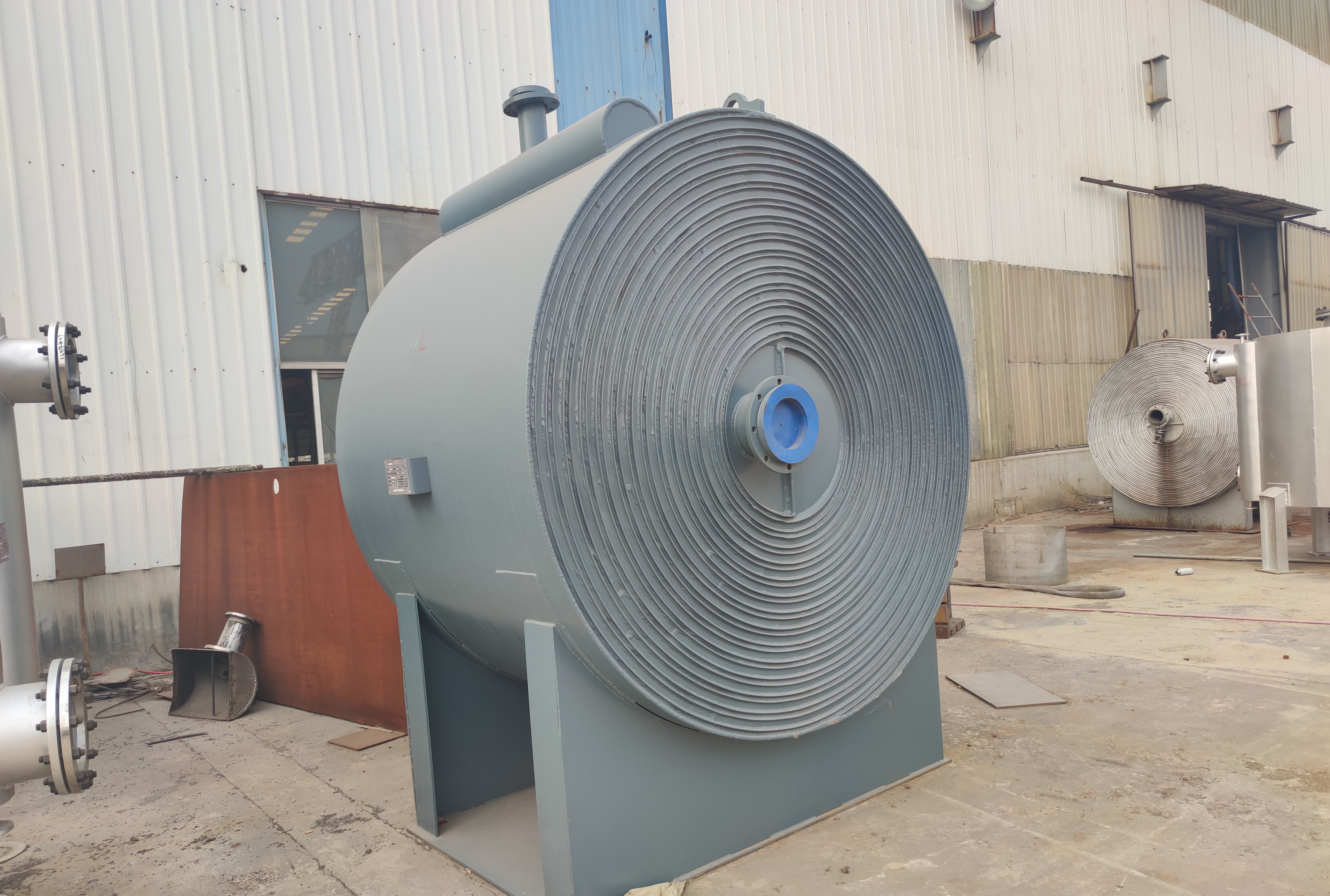 Спиральный пластинчатый теплообменник