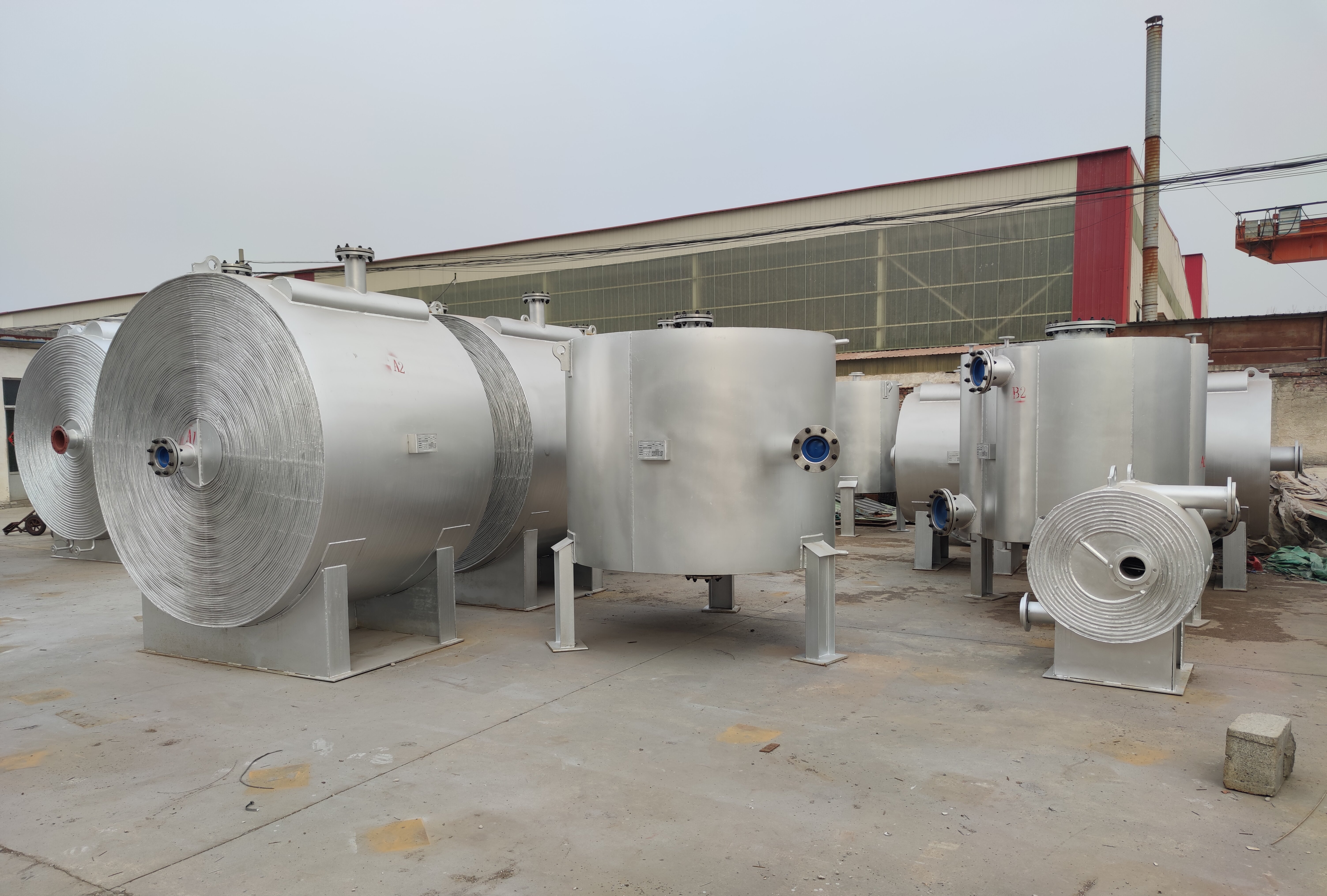 Спиральный пластинчатый теплообменник