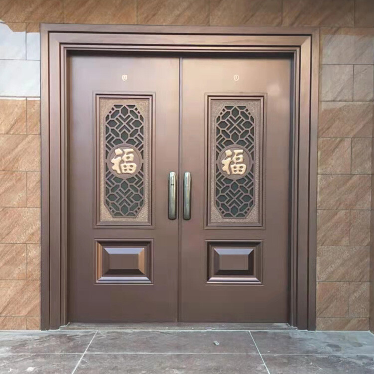 Aluminum alloy entrance door