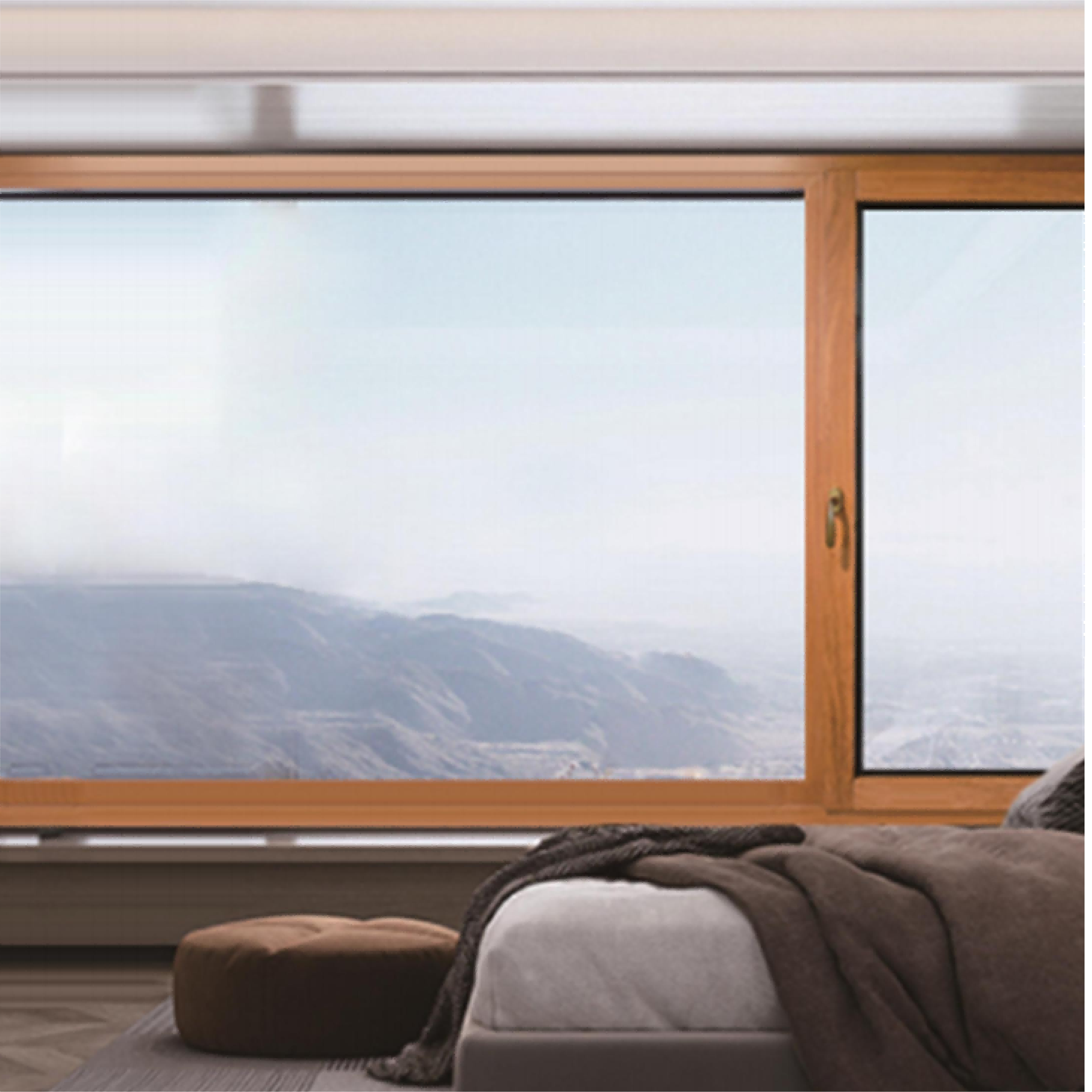 HA120 Aluminum Clad Wood Tilt and Turn Door and Window for Passive House