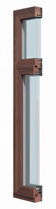 HA87 Aluminum Clad Wood Tilt and Turn Door and Window